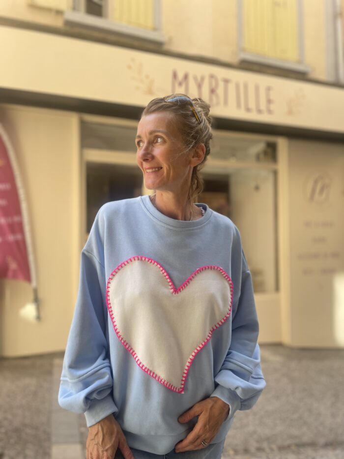 Pull cœur